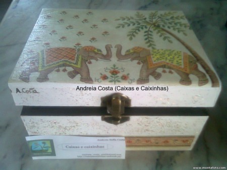 Caixa "elefantes indianos" REF: C80